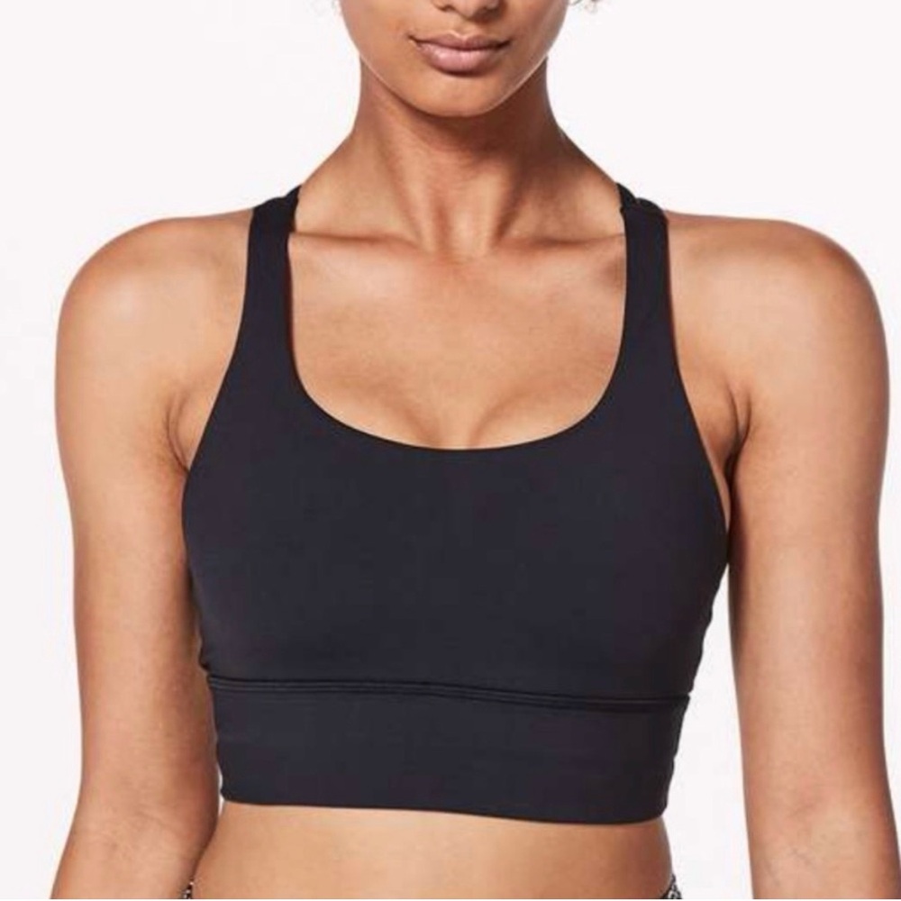Lululemon Athletica Black Strappy Sports Bra